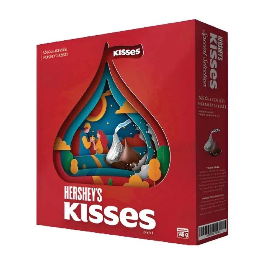 Socola Kem Sữa, Kisses, Creamy Milk Chocolate (146g) - HERSHEY'S